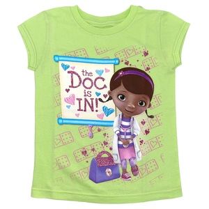 Disney Doc McStuffins Tee Shirt Size S 5/6